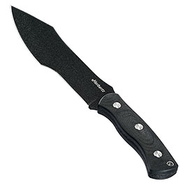Kleinbild 3 Herbertz Bushcraft- und Survivalmesser D2 schwarz micarta