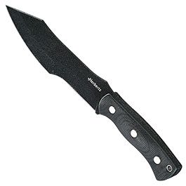 Kleinbild 4 Herbertz Bushcraft- und Survivalmesser D2 schwarz micarta