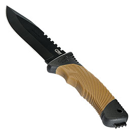 Kleinbild 4 Herbertz Outdoor- G�rtelmesser mit Kunststoff-K�cherscheide schwarz braun