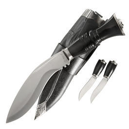 Gurkha Kukri mit 2 Beimessern & Grtelscheide