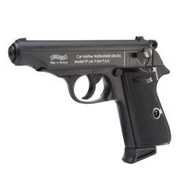 Walther PP Schreckschuss Pistole Kal. 9mm P.A.K. schwarz brüniert Bild 1 xxx: