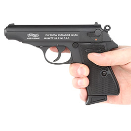 Walther PP Schreckschuss Pistole Kal. 9mm P.A.K. schwarz brüniert Bild 5