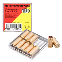 Wadie Pfefferpatrone 9mm PAK 10 Stck