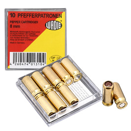 Pfefferpatronen Kaliber 8 mm 10 Stck