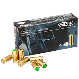 Walther Knallpatronen - Platzpatronen 9mm P.A.K. 50 Stck