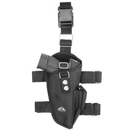 Beinholster Deluxe mit Magazintasche schwarz