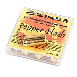 Wadie Pfefferpatronen Pepper Flash 9mm PAK 10 Stück