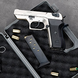 Kleinbild 1 Record COP Schreckschuss Pistole 9 mm P.A.K. Metal-Plate