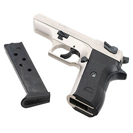 Kleinbild 6 Record COP Schreckschuss Pistole 9 mm P.A.K. Metal-Plate