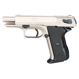 Kleinbild 8 Record COP Schreckschuss Pistole 9 mm P.A.K. Metal-Plate