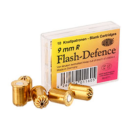 Flash Defence 9mm 10 Stck fr Revolver
