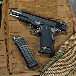 Kleinbild 1 Wei ETech Hi-Capa 5.1 R-Type Vollmetall GBB 6mm BB schwarz
