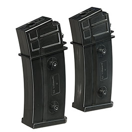 Kleinbild 1 MAG G36 Polymer Magazin Mid-Cap 100 Schuss schwarz - 2er Set