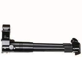 UTG Tactical Clamp-On Bipod Metall Zweibein - Metallfüße 190 - 250mm schwarz Bild 6
