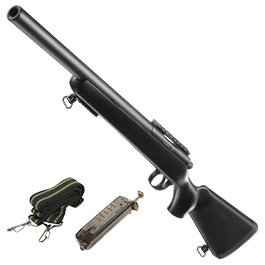 Well M700 Short-Type Snipergewehr Springer 6mm BB schwarz
