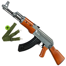 Produktbild zu Cybergun Kalashnikov AK47 Fixed Stock S-AEG 6mm BB Holzoptik ...