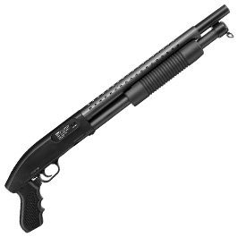 Kleinbild 2 D.E. M500 Combat Shotgun Shorty Version Springer 6mm BB schwarz