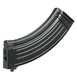 Produktbild zu Real Sword AK Stahlblech Magazin Mid-Cap 150 Schuss schwarz ...