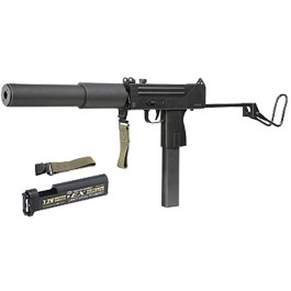 Tokyo Marui MAC-10 Sub Machine Gun mit Silencer S-AEG 6mm BB schwarz