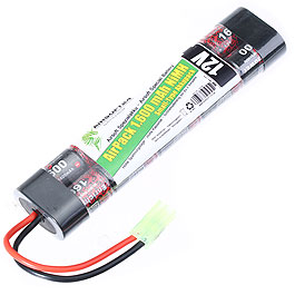 Airsoft24 AirPack Akku 12V 1600mAh NiMH Small-Type mit Mini-Tam Anschluss