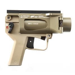 Mad Bull AGX 40mm Vollmetall Airsoft Pistolen-Launcher Tan Bild 2
