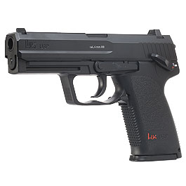 H&K USP mit Metallschlitten CO2 NBB 6mm BB schwarz