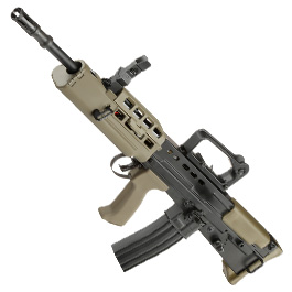 ICS L85 A2 Vollmetall S-AEG 6mm BB oliv / schwarz