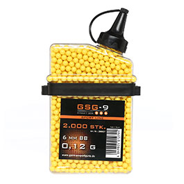 GSG Super Grade BBs 0,12g 2.000er Gürtelflasche gelb