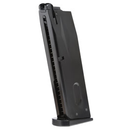Wei-ETech M9 / M92 GBB Magazin 25 Schuss Standard schwarz - Softairgas Version