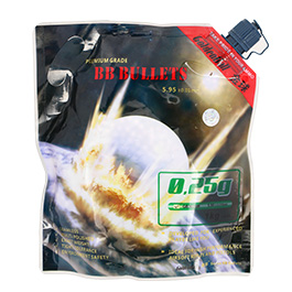 GoldenBall Pro Grade BBs 0.25g 4.000er Beutel weiss