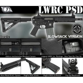 Versandrcklufer Classic Army LWRC PSD Blowback S-AEG