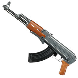 Kleinbild 2 Cyma AK47-S Folding Stock Sport Series Airsoftgewehr S-AEG 6mm BB Holzoptik