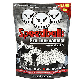 Speedballs Pro Tournament BBs 0.28g 4.000er Beutel weiss