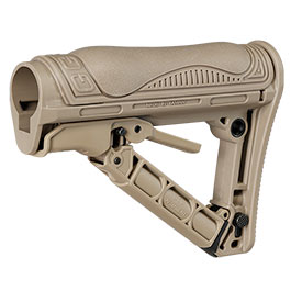 Produktbild zu G&amp;G GOS-V1 Ausziehschaft Tan (f. M4 Stock Tube) ...