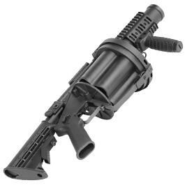 ICS MGL 40mm Airsoft Revolver-Granatwerfer schwarz Bild 5