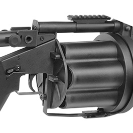 ICS MGL 40mm Airsoft Revolver-Granatwerfer schwarz Bild 9