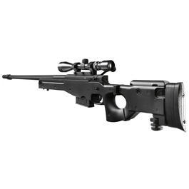 Well W96G Gas-Bolt-Action Snipergewehr 6mm BB schwarz - B-WARE Bild 4