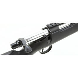 Well M700 Softair Snipergewehr inkl. Zweibein Springer 6mm BB schwarz Versandrückläufer Bild 3