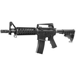 Socom Gear M4 CQB RIS Vollmetall AWSS Open-Bolt Gas-Blow-Back 6mm BB schwarz