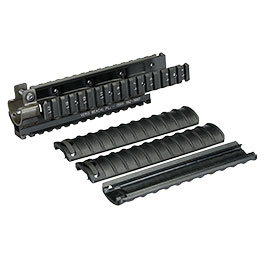 Produktbild zu VFC MP5 GBB RIS Schienensystem inkl. Rail Panels schwarz ...