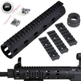 MadBull / Daniel Defense M4 Aluminium CNC MFR RAS-System 9 Zoll schwarz