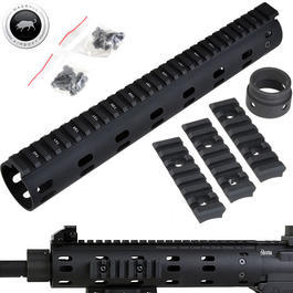 MadBull / Daniel Defense M4 Aluminium CNC MFR RAS-System 12 Zoll schwarz