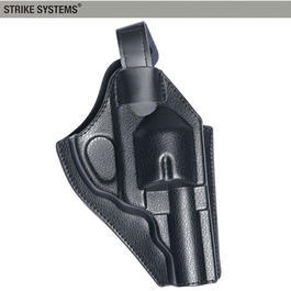 Strike Systems Gürtelholster für 2,5 / 4 Zoll Revolver schwarz