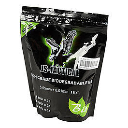 JS-Tactical High Grade Bio BBs 0.25g 4.000er Beutel grün-grau
