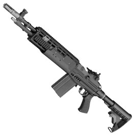 Socom Gear MK14 Mod. 1 EBR Vollmetall AWSS Open-Bolt Gas-Blow-Back 6mm BB schwarz