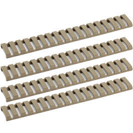 G&G Ladder Rail Cover 178mm 4er Set - Desert Tan