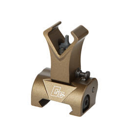 G&G Flip-Up Front Battle Sight fr 21mm Schienen Desert Tan