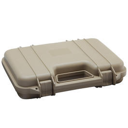 ASG Pistolenkoffer Kunststoff 29 x 19 x 6 cm Dark Earth Tan