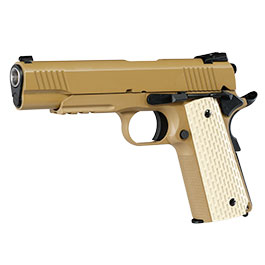 Produktbild zu Wei-ETech Kbr-Style Warrior .45 ACP Vollmetall GBB 6mm BB De ...