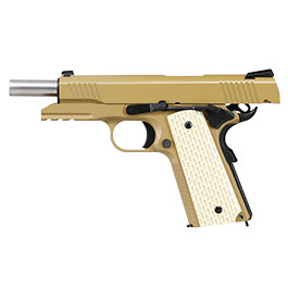 Kleinbild 4 Wei-ETech Kbr-Style Warrior .45 ACP Vollmetall GBB 6mm BB Desert Tan